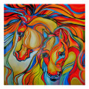 Pesquisar por cavalos coloridos pôsteres pósteres Equestre