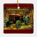 Pesquisar por trator vermelho ornamentos Celeiro