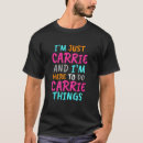 Pesquisar por carrie camisetas Engraçado