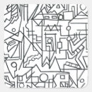 Pesquisar por abstrato preto e branco adesivos Simples