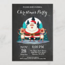 Pesquisar por do papai noel natal convites Preto e branco