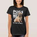 Pesquisar por pug feliz camisetas Cão