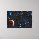 Pesquisar por constelações impressão de canvas Estrelas