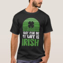 Pesquisar por oração irlandesa camisetas Esposa