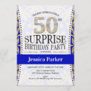 Pesquisar por convite de surpresa 50 aniversário convites Para todos