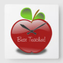 Pesquisar por a maçã do professor relogios de parede Vermelha