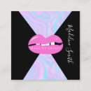 Pesquisar por lábios coloridos cartao de visita Beleza