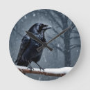 Pesquisar por pássaro preto relogios de parede Animal