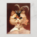 Pesquisar por victorian cats cartoes postais Gatinhos