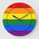 Pesquisar por bandeira gay arco iris lgbt relogios de parede Transgênero