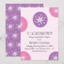Pesquisar por roxo natal convites Moderno