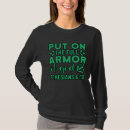 Pesquisar por cristão da bíblia da armadura camisetas Motivação