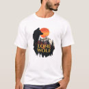 Pesquisar por lobo da silhueta camisetas Para ele