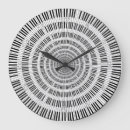 Pesquisar por pianista relogios de parede Preto e branco