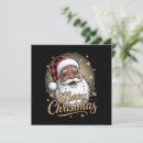 Pesquisar por papai noel afro americano convites Feriado