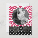 Pesquisar por pink zebra convites Doce 16