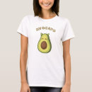 Pesquisar por fruta de abacate camisetas Para ela