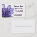 Pesquisar por floral roxo cartao de visita Chefe
