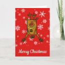 Pesquisar por funny reindeer cartoes Red