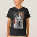 Pesquisar por pastor alemão branco camisetas Americano
