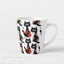 Pesquisar por gato preto canecas Branco