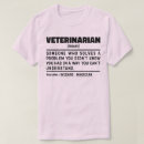 Pesquisar por veterinária camisetas Para todos