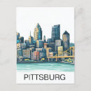 Pesquisar por cartão de pittsburgh cartoes postais Retro