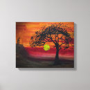 Pesquisar por pinturas sol impressão de canvas Por do sol