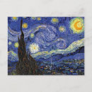 Pesquisar por van gogh starry night cartoes postais Estrelas