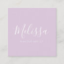 Pesquisar por roxo cartao de visita Para ela