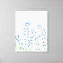 Pesquisar por bluebell impressão de canvas Azul