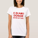 Pesquisar por doador de sangue camisetas Doar