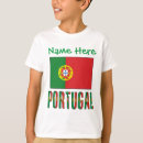 Pesquisar por portugal com bandeira de camisetas Para crianças