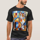 Pesquisar por cubista camisetas Abstrato