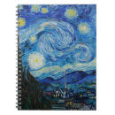 Pesquisar por noite estrelado vincent van gogh cadernos de notas Arte