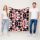 Pesquisar por vermelho branco preto mantas Para ela