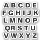 Pesquisar por alfabeto adesivos Para crianças