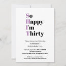 Pesquisar por feliz aniversário de 30 anos convites Para todos