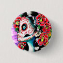 Pesquisar por dia dos mortos botons Calavera