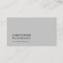 Pesquisar por luz cinza cartao de visita Simples