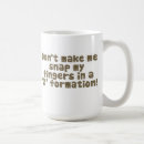 Pesquisar por do dedo canecas Engraçado