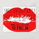 Pesquisar por lábios vermelhos convites Tipografia