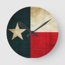 Pesquisar por bandeira rústica relogios de parede Texas