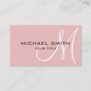 Pesquisar por rosa bebê de cartao de visita Monograma