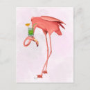 Pesquisar por arte tropical cartoes postais Flamingos