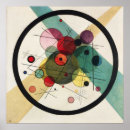 Pesquisar por círculos kandinsky pôsteres pósteres Geometria