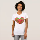 Pesquisar por coral vermelho camisetas Para ela