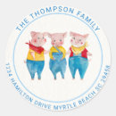 Pesquisar por porco azul adesivos Bonito