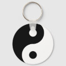 Pesquisar por yin yang chaveiros Preto e branco