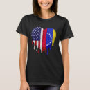 Pesquisar por venezuelan american camisetas Coração